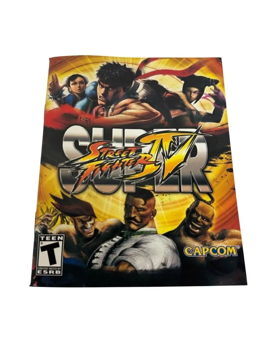 Super Street Fighter IV 4 (Sony PlayStation 3, 2010) PS3 CIB COMPLETE w/ MANUAL